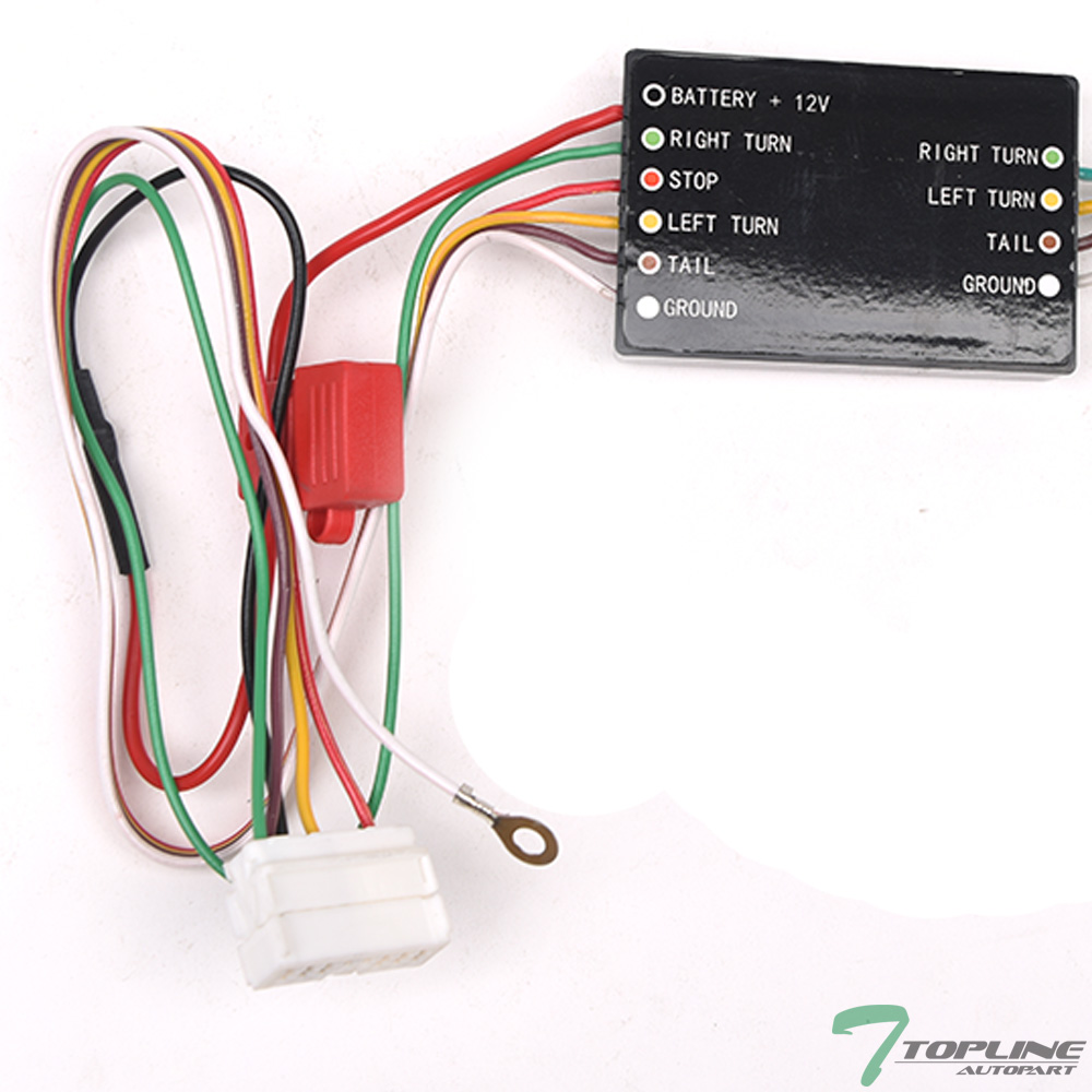 Topline For 2007-2013 Acura MDX Trailer Hitch 4-Way Wiring Harness