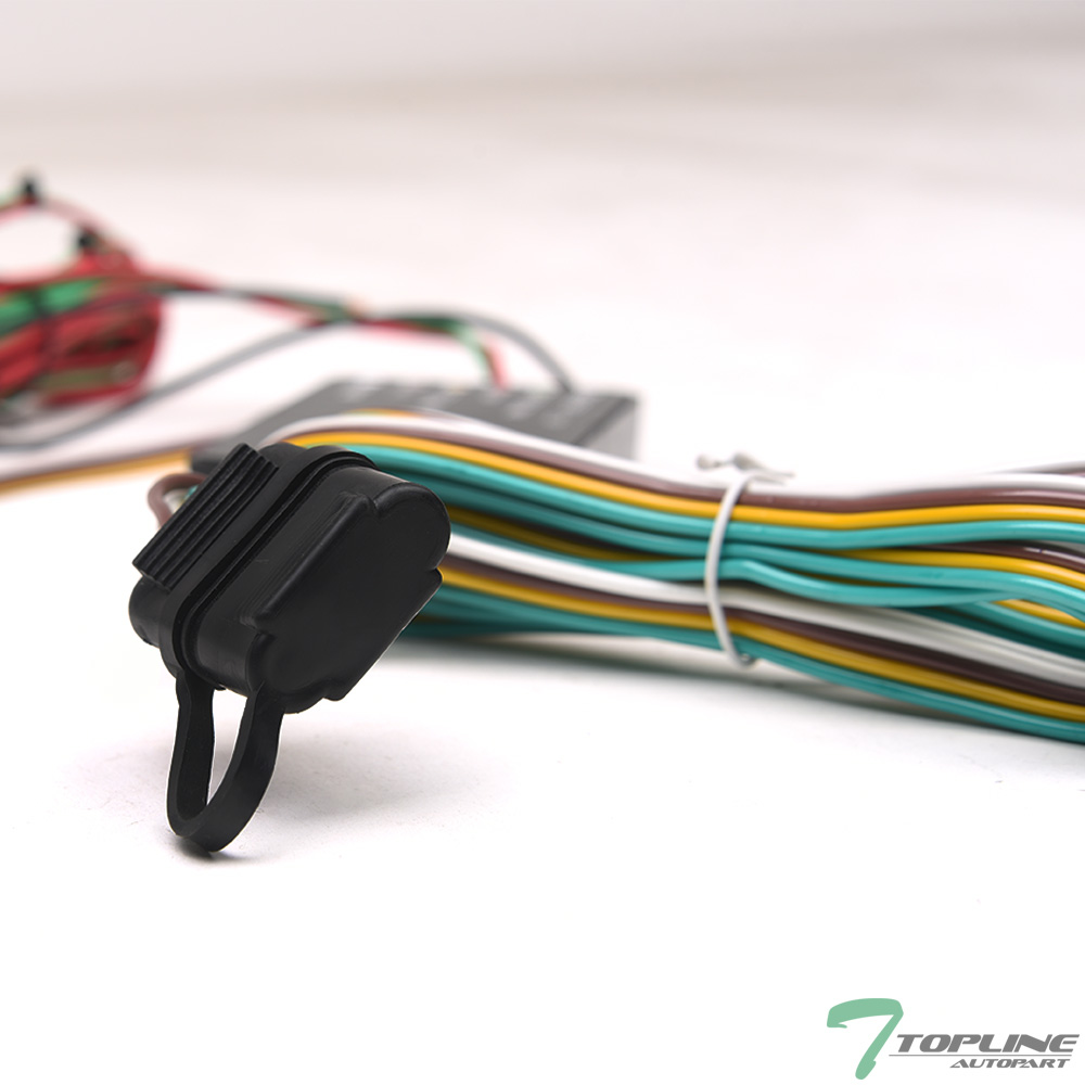 Topline For 2006-2014 Kia Sedona Trailer Hitch 4-Way Wiring Harness