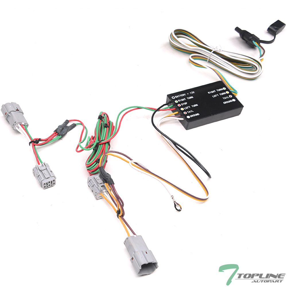 Topline For 2006-2014 Kia Sedona Trailer Hitch 4-Way Wiring Harness