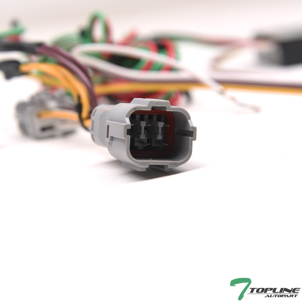 Topline For 2006-2014 Kia Sedona Trailer Hitch 4-Way Wiring Harness