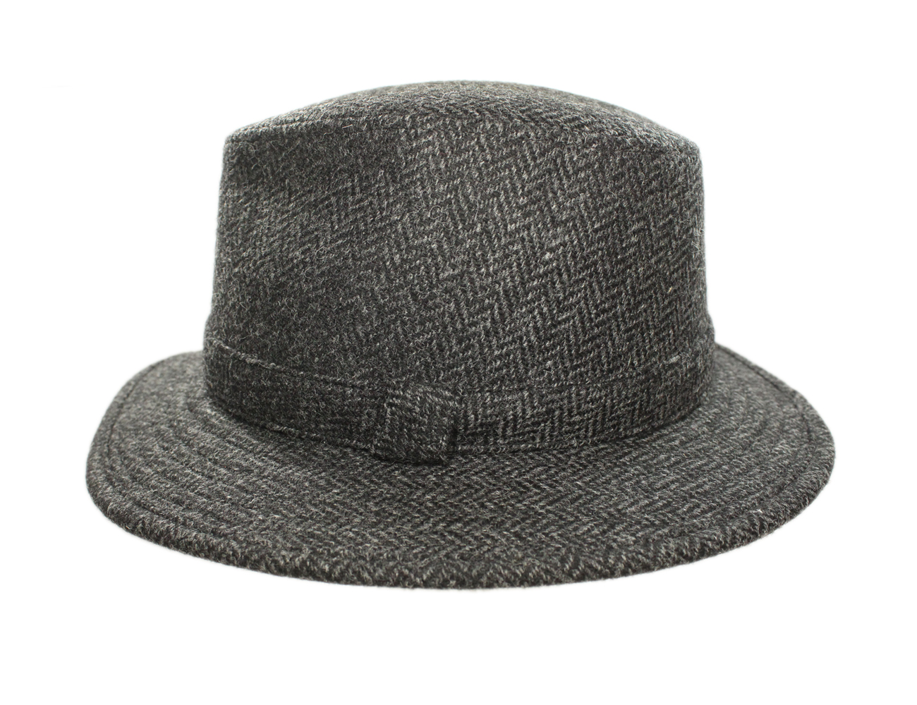 New Fedora Hat for Men 100 Wool Black Made in Ireland John Hanly eBay