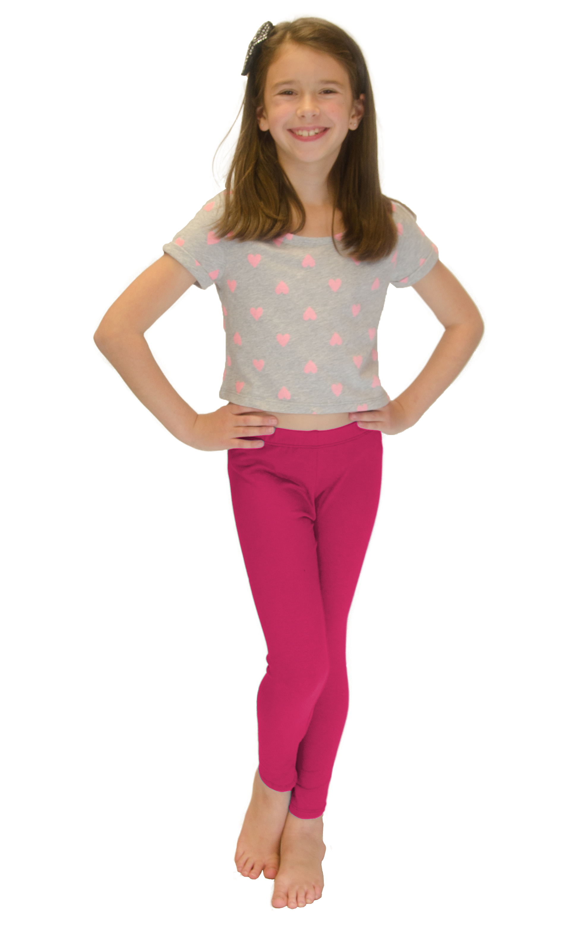 Vivian's Fashions Long Leggings Girls, Cotton eBay