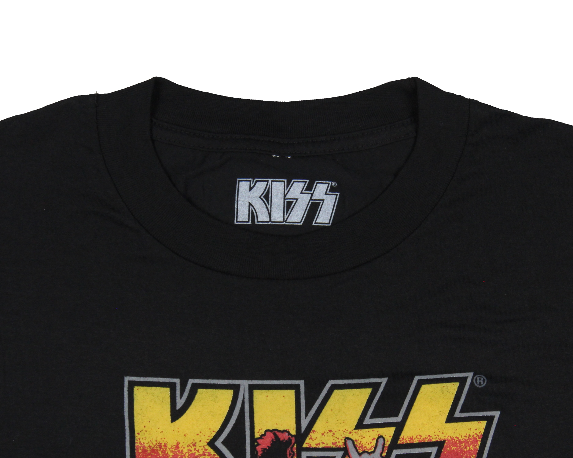 KISS Men's Starchild Demon Spaceman Catman Adult Short Sleeve T-Shirt - Picture 8 of 14