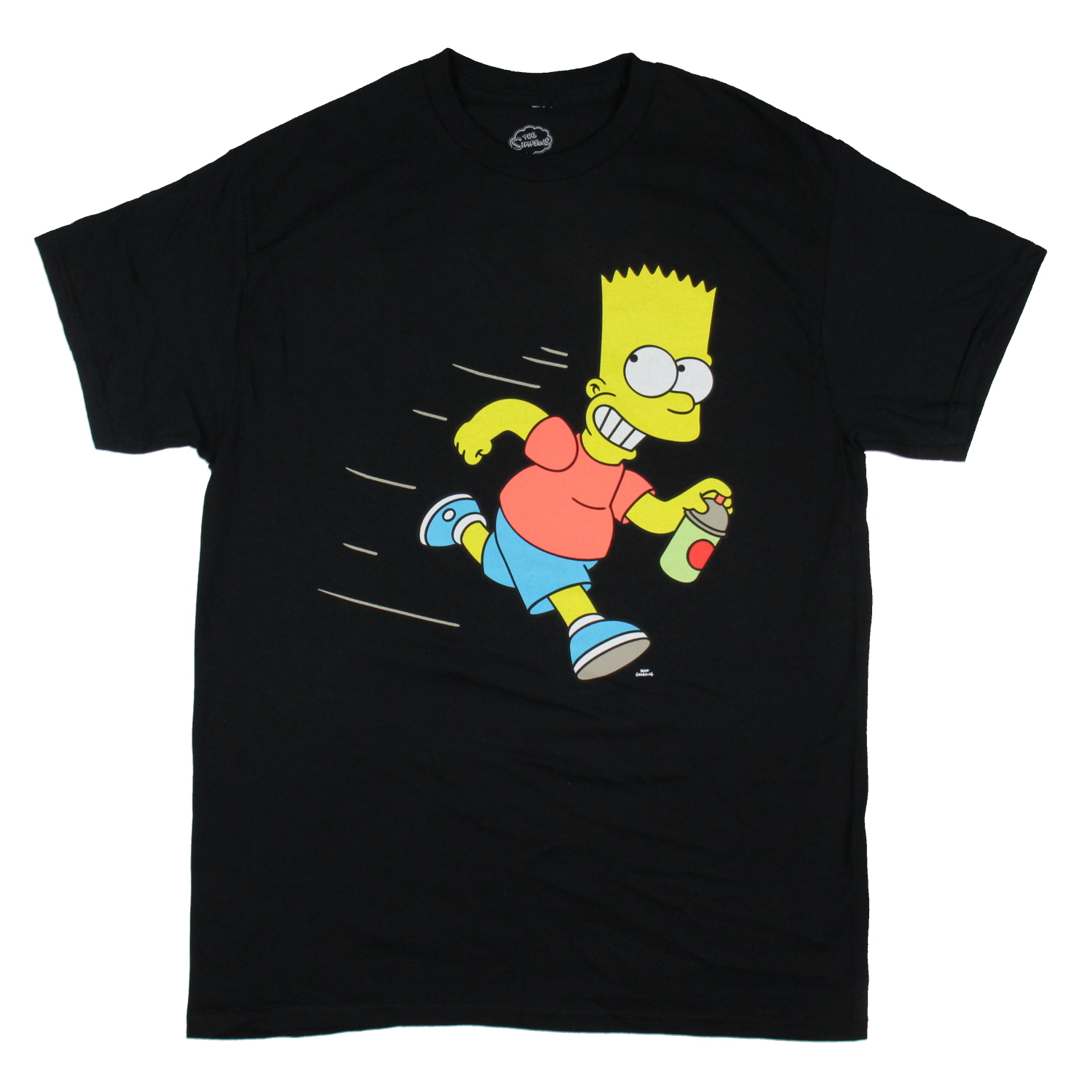 The Simpsons Herren T-Shirt Bart Graffiti Krusty The Clown doppelseitig - Bild 9 von 15