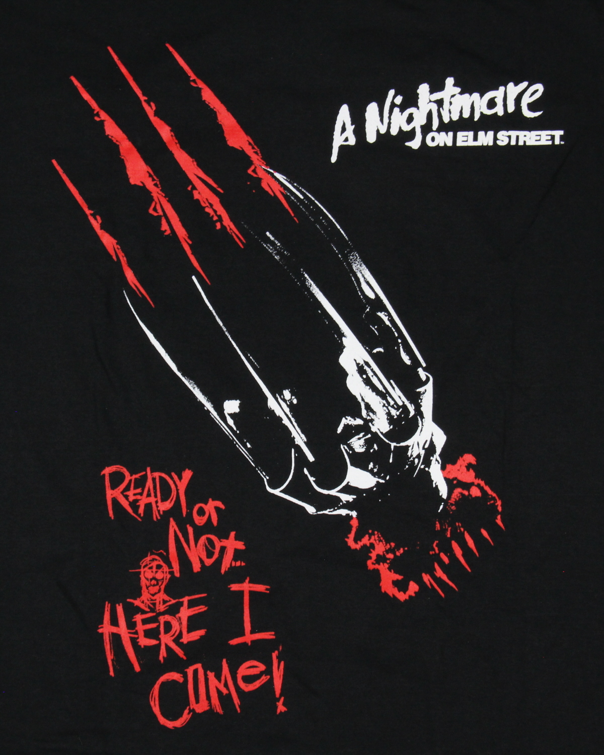 A Nightmare On Elm Street Men’s Ready Or Not Short Sleeve T-Shirt