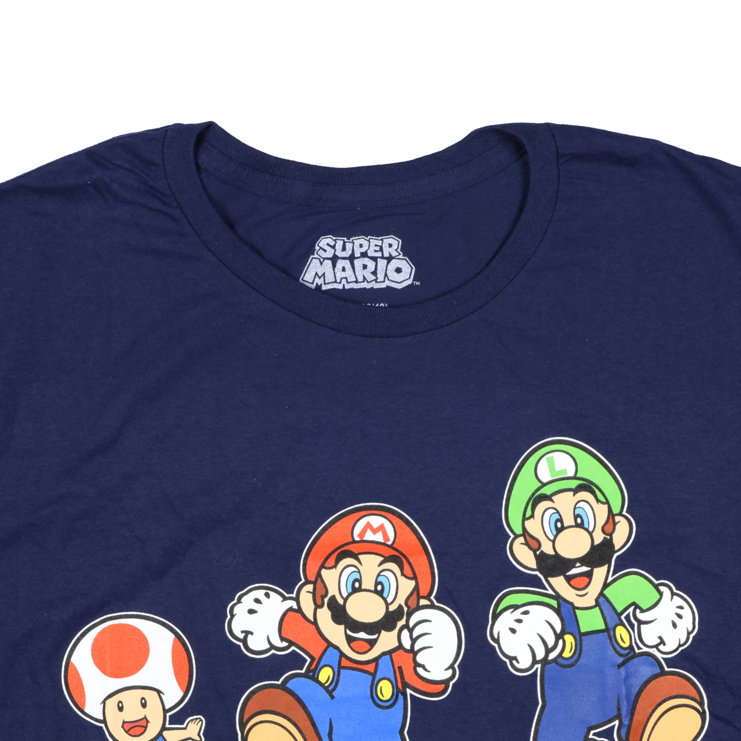 Super Mario Men's Toad Mario And Luigi Running Graphic Print T-Shirt - Picture 8 of 23