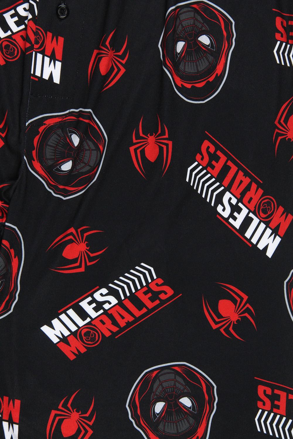 Marvel Spiderman Miles Morales Men's Allover Pattern Adult Pajama Pants - Picture 5 of 11