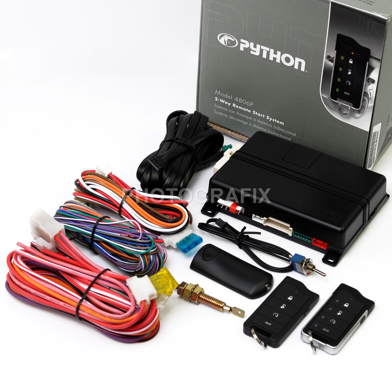 Python 4806P 2-Way LED Remote Car Start System with 1-Mile Range | eBay