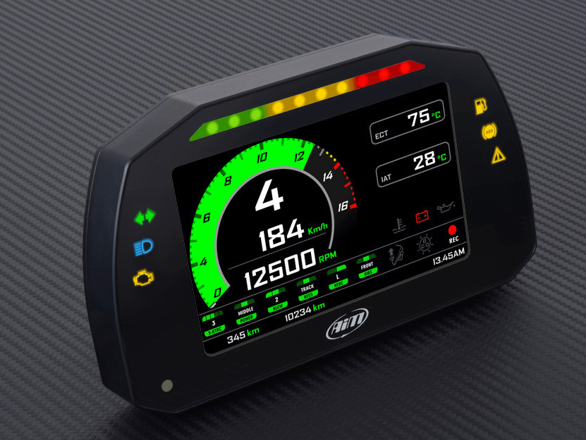 ami⋆* AIM MXK10 – Plug & Play Dash Data Logger Gen 5 ZX-10R / RR