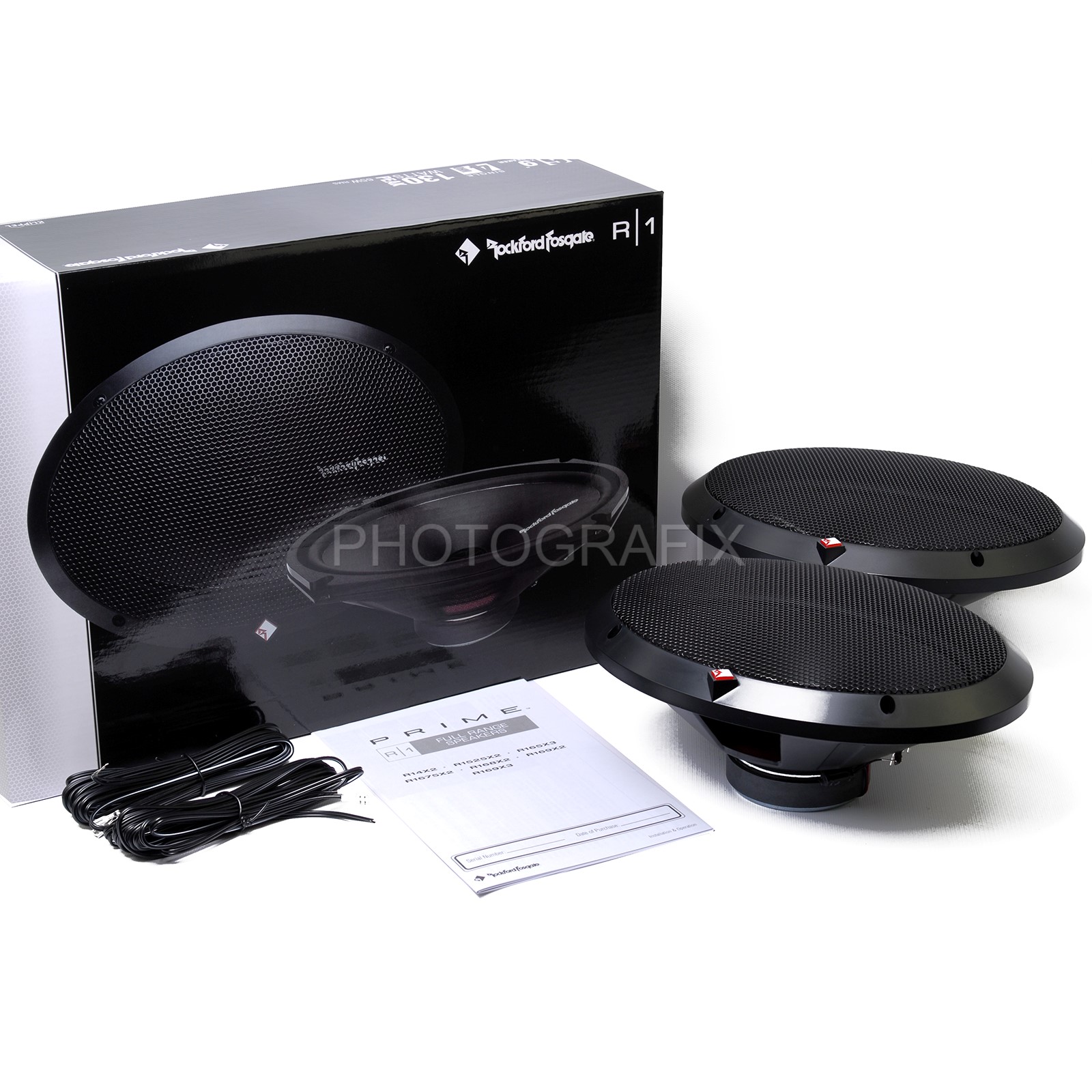 ROCKFORD FOSGATE R169X2 6" x 9" 6x9 260 Watt 2Way Car Audio Speakers