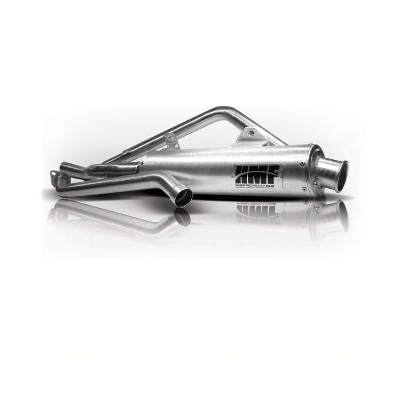 HMF Full Exhaust for Kawasaki Brute Force 750 (12-14) Brushed w