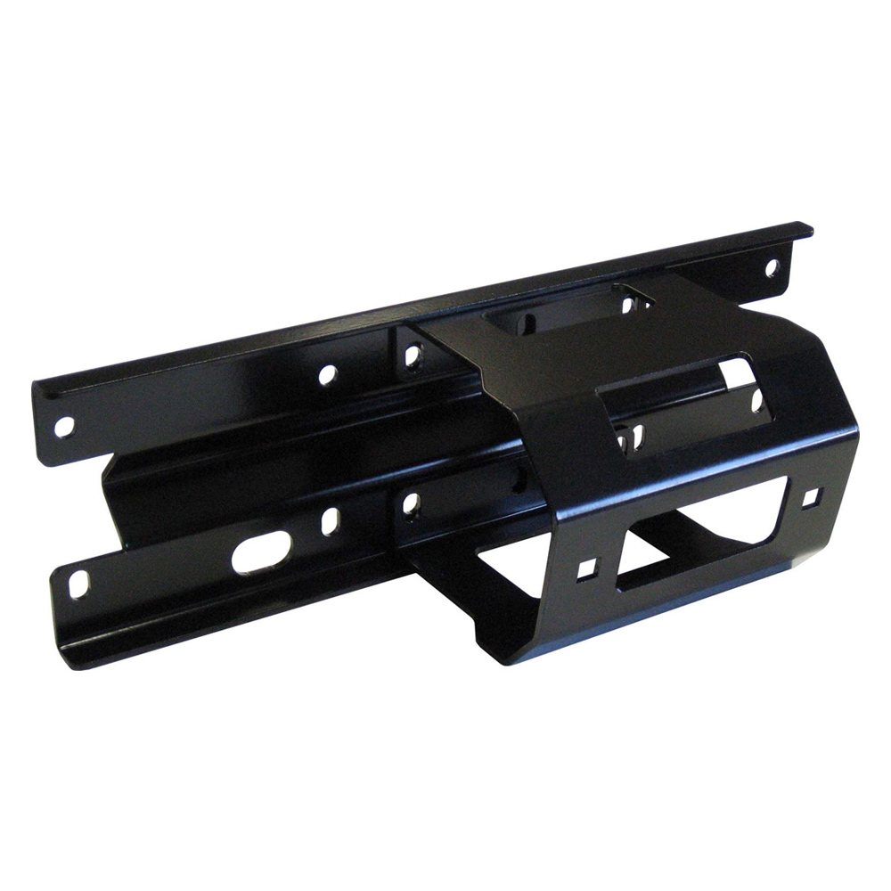 Black 10 Gauge GR50 Steel Winch Mount
