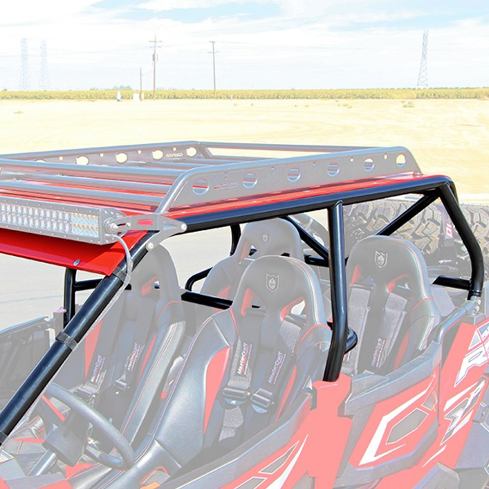 Polaris RZR XP 4 1000 Steel UTV Roll Cage with Rear View Mirror & Roof