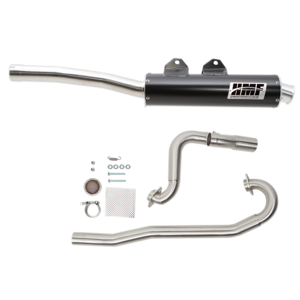 CanAm Outlander 800R Performance Black Full System Exhaust, HMF