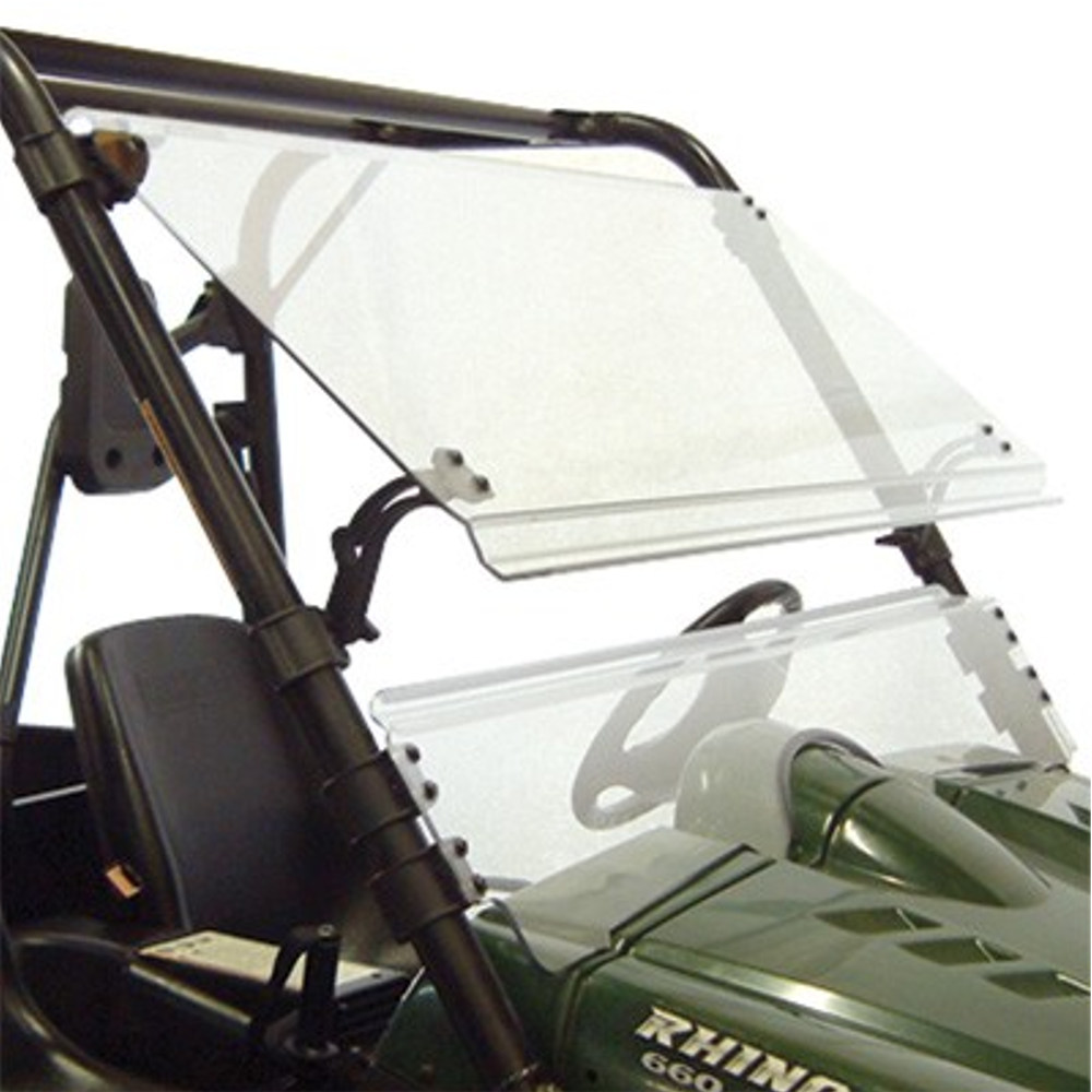 VINYL WINDSHIELD for 2006-2007 YAMAHA RHINO 450 660 700 4x4 Front Window Panel