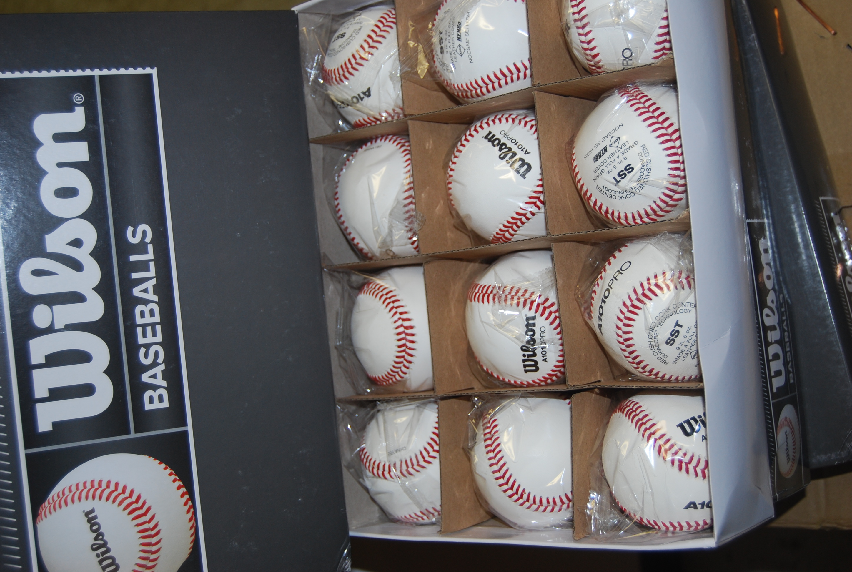 3 Dozen Wilson WTA1010BPROSST A1010 Pro Baseball 1st Quality eBay