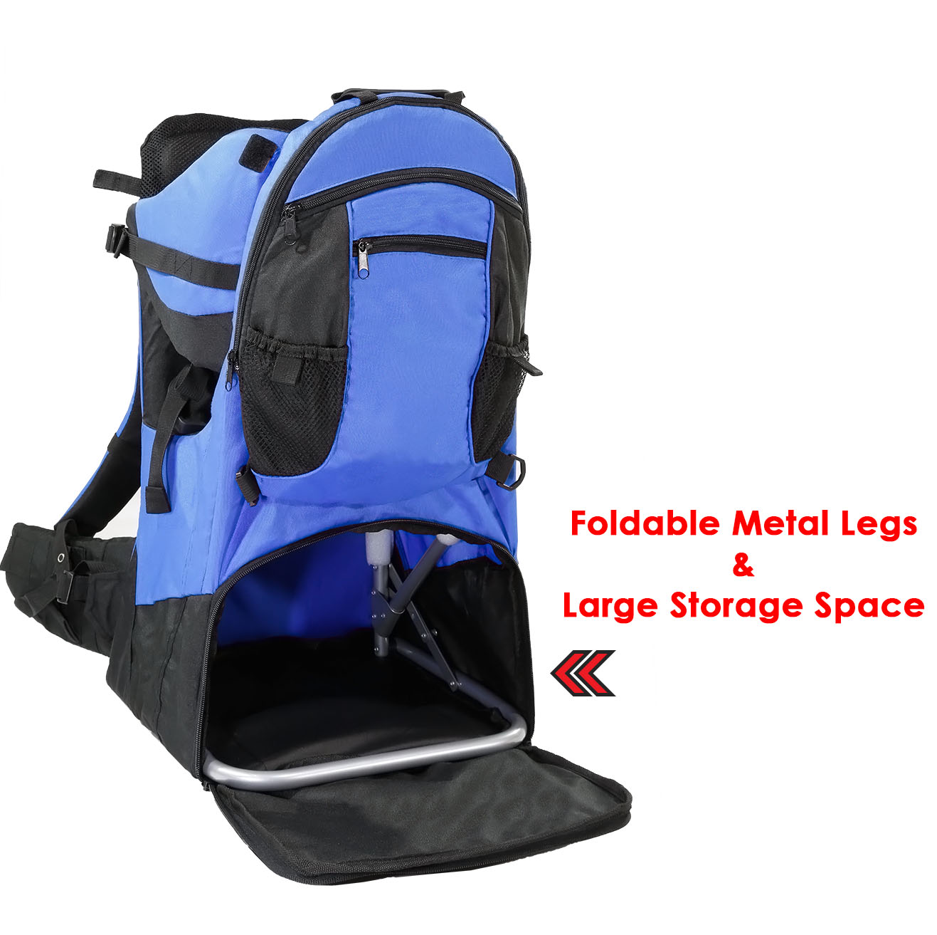 Deluxe Adjustable Baby Carrier Outdoor Light Hiking Child