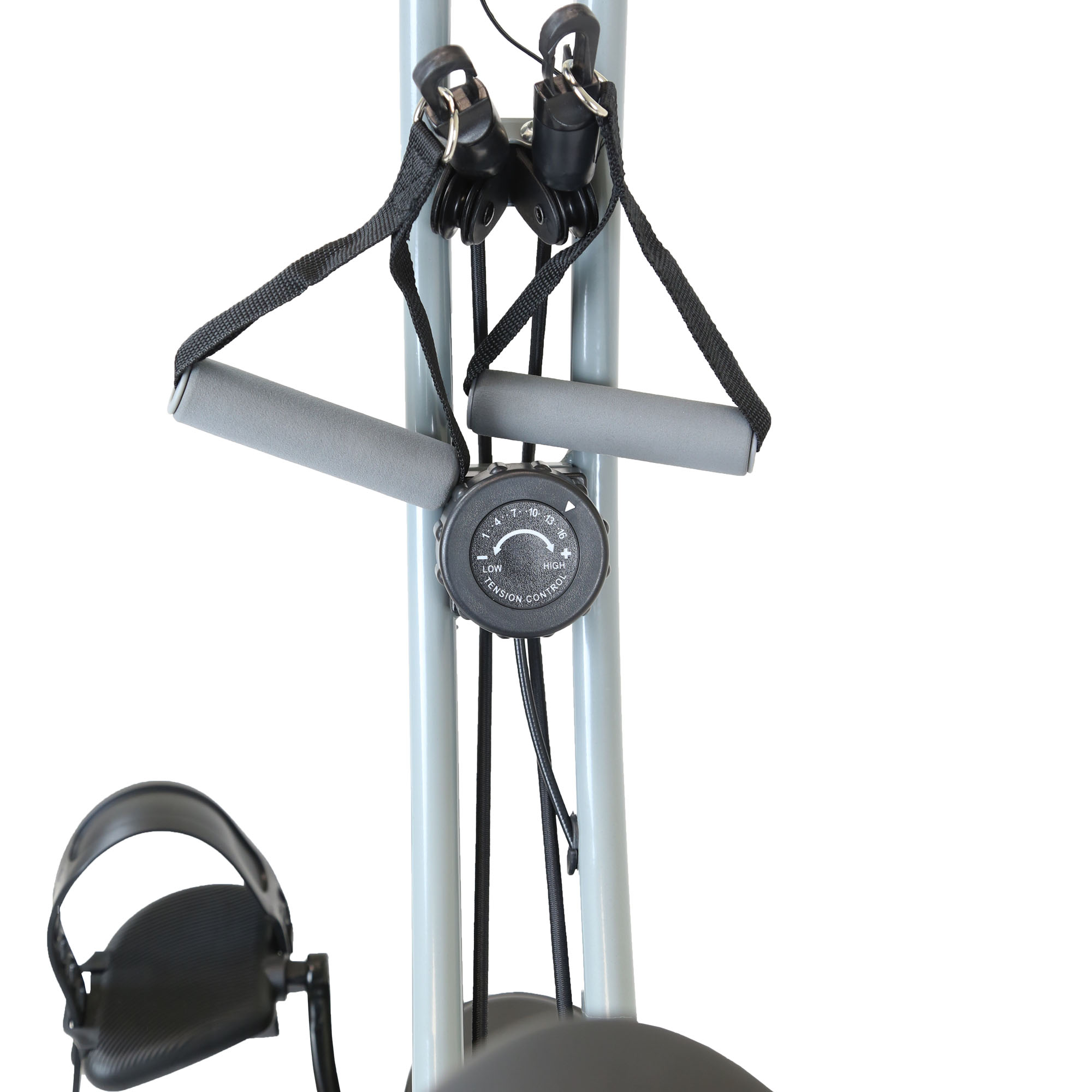 Xspec Recumbent Upright Foldable Exercise Bike with Resistance Bands