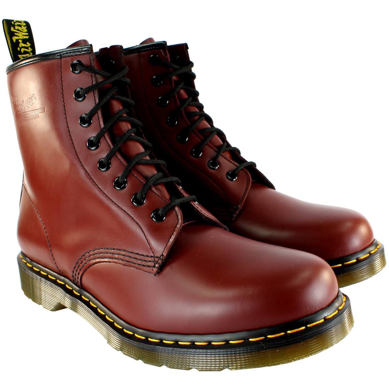 Womens Dr Martens 1460 Classic Lace Up Leather Ankle Army Boots - Black - 8 Womens Dr Martens 1460 Classic Lace Up Leather Ankle Army Boots - Black - 8