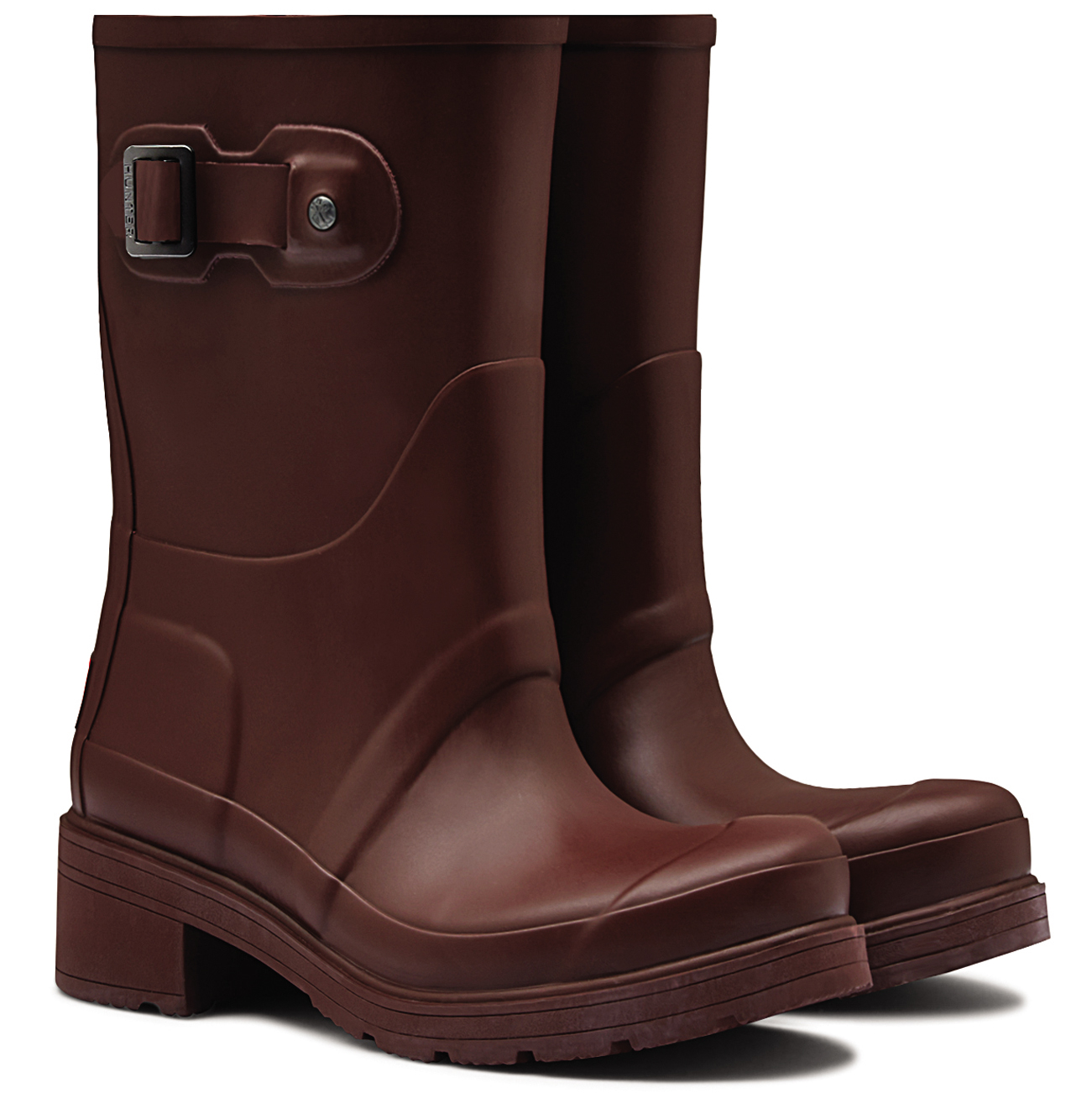 Mujer Hunter Bajo Original Botín Tacón Bajo Hunter De Goma Impermeable Wellingtons UK 3-9 6aace0 Mujer Hunter Bajo Original Botín Tacón Bajo Hunter De Goma Impermeable Wellingtons UK 3-9 6aace0