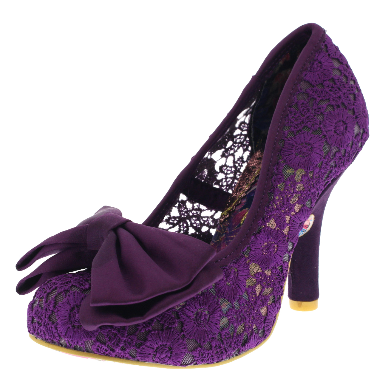 Damenschuhe Irregular Choice Mal E Bow Slip On High Party High On Heel Court Schuhes UK 3.5-8.5 e2e5fa Damenschuhe Irregular Choice Mal E Bow Slip On High Party High On Heel Court Schuhes UK 3.5-8.5 e2e5fa