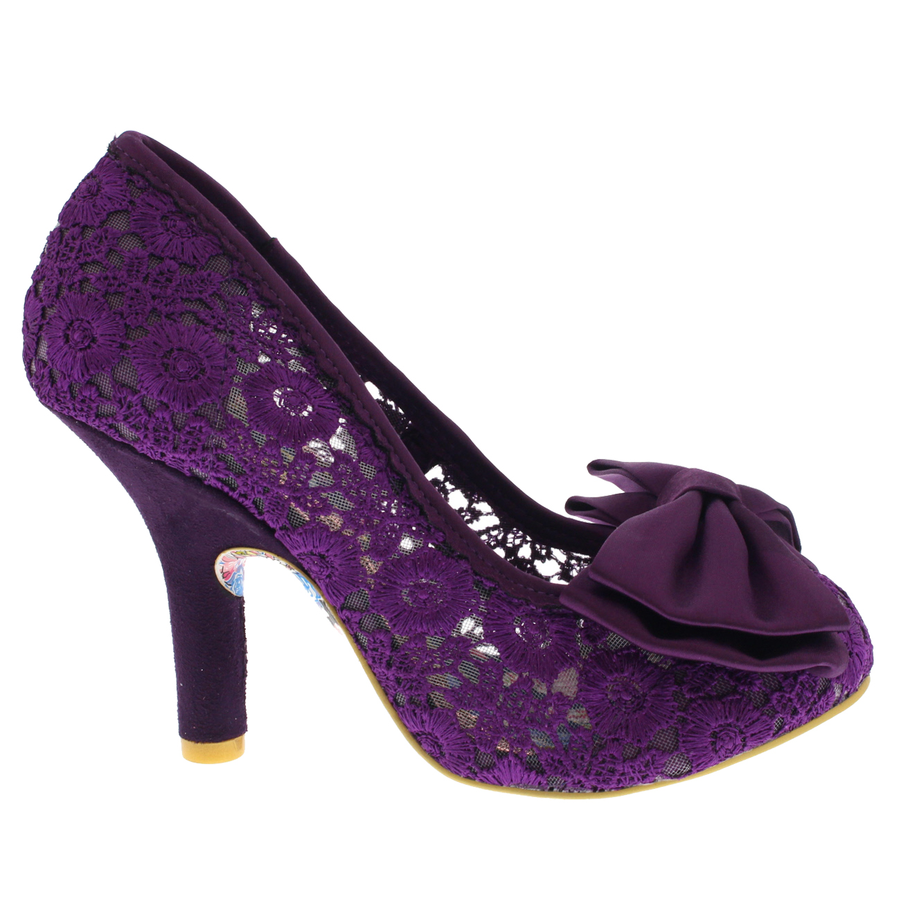 Damenschuhe Irregular Choice Mal E Bow Slip On High Party High On Heel Court Schuhes UK 3.5-8.5 e2e5fa Damenschuhe Irregular Choice Mal E Bow Slip On High Party High On Heel Court Schuhes UK 3.5-8.5 e2e5fa