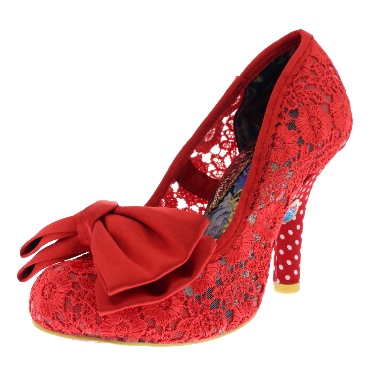 Damenschuhe Irregular Choice Mal E Bow Slip On High Party High On Heel Court Schuhes UK 3.5-8.5 e2e5fa Damenschuhe Irregular Choice Mal E Bow Slip On High Party High On Heel Court Schuhes UK 3.5-8.5 e2e5fa