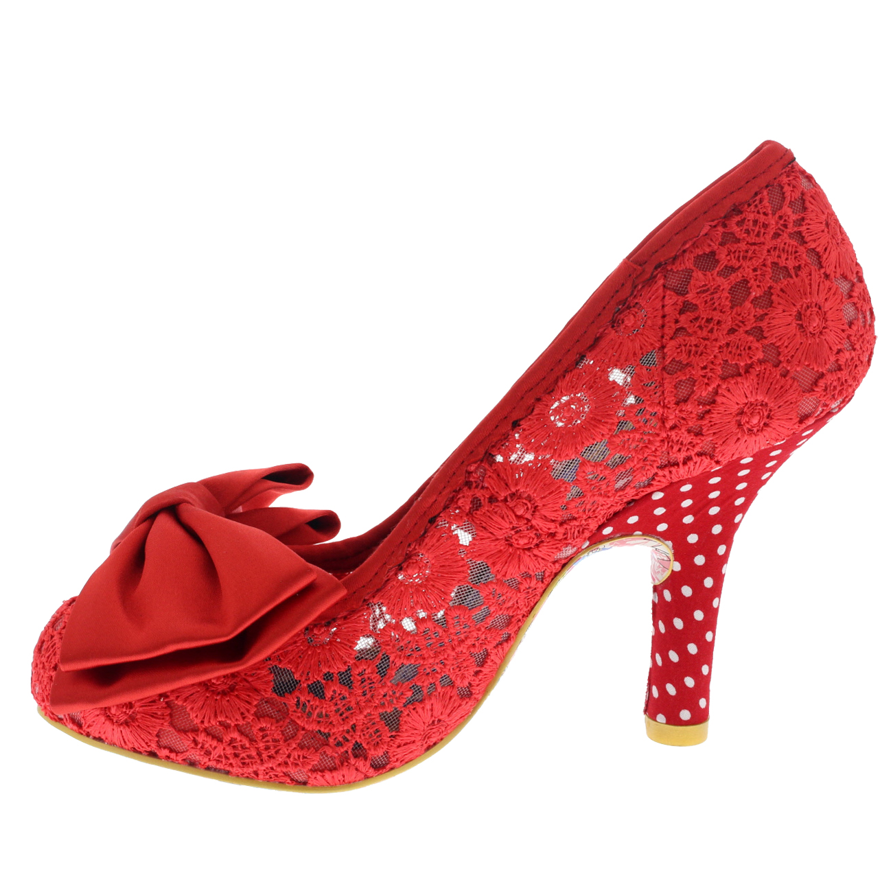 Damenschuhe Irregular Choice Mal E Bow Slip On High Party High On Heel Court Schuhes UK 3.5-8.5 e2e5fa Damenschuhe Irregular Choice Mal E Bow Slip On High Party High On Heel Court Schuhes UK 3.5-8.5 e2e5fa