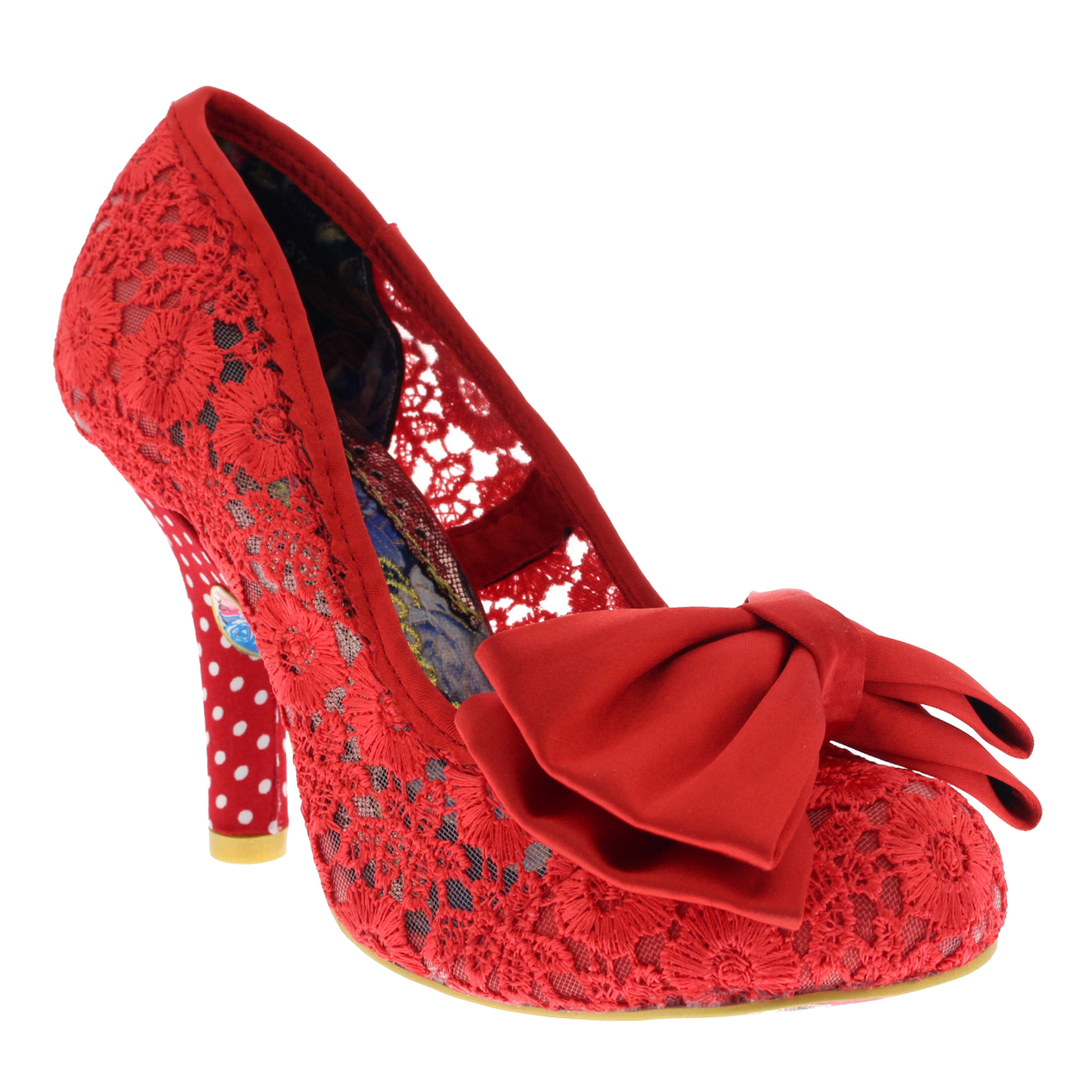 Damenschuhe Irregular Choice Mal E Bow Slip On High Party High On Heel Court Schuhes UK 3.5-8.5 e2e5fa Damenschuhe Irregular Choice Mal E Bow Slip On High Party High On Heel Court Schuhes UK 3.5-8.5 e2e5fa