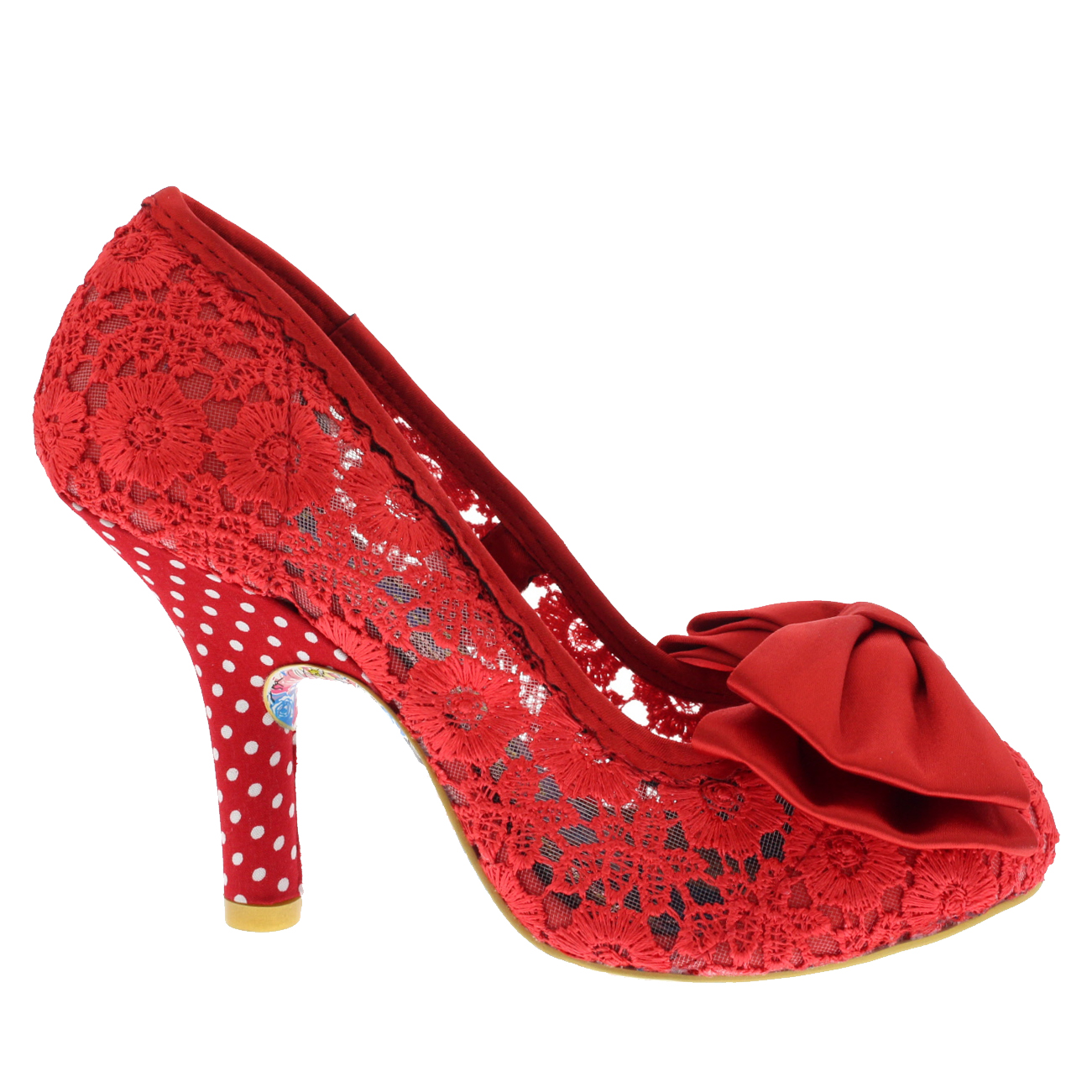 Damenschuhe Irregular Choice Mal E Bow Slip On High Party High On Heel Court Schuhes UK 3.5-8.5 e2e5fa Damenschuhe Irregular Choice Mal E Bow Slip On High Party High On Heel Court Schuhes UK 3.5-8.5 e2e5fa