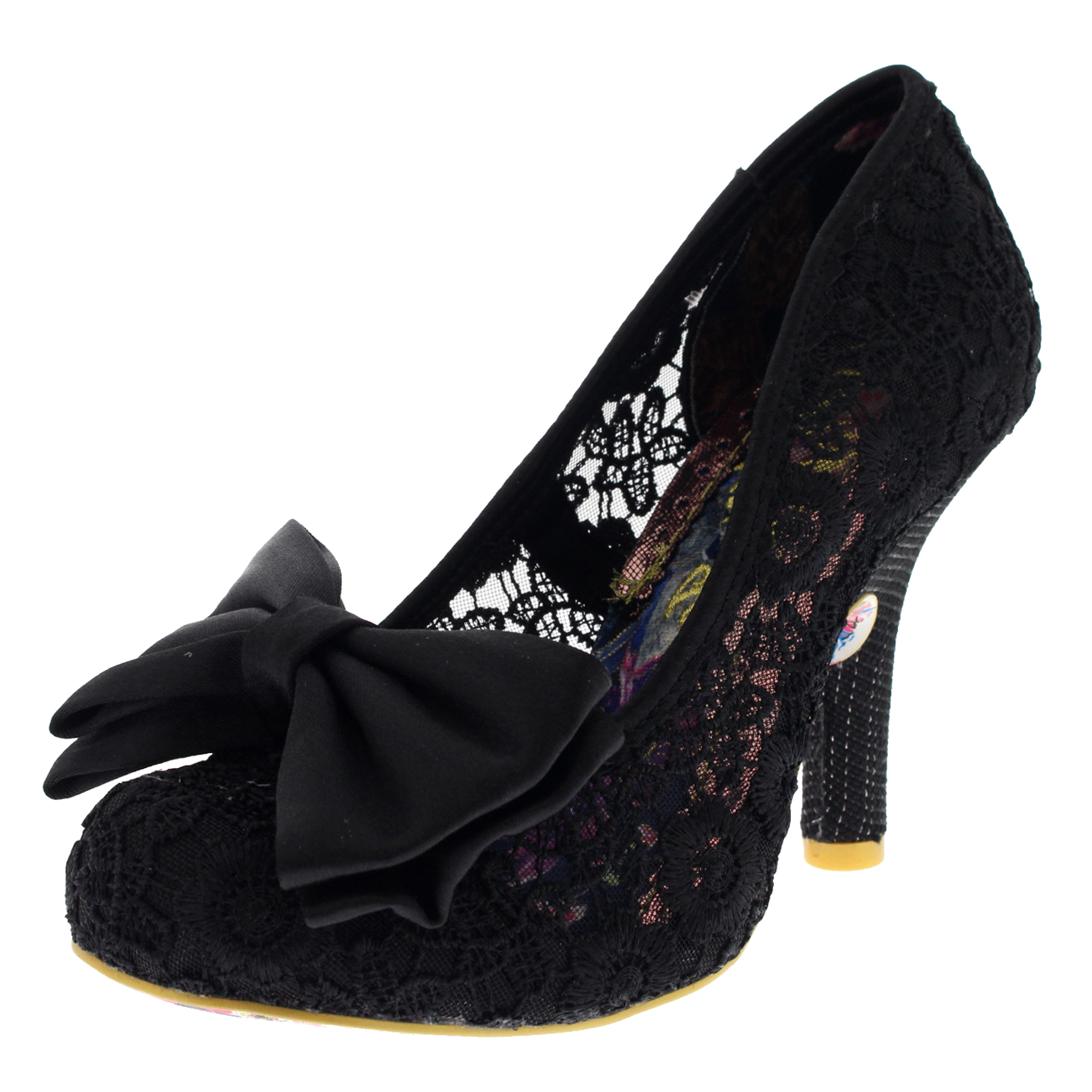 Damenschuhe Irregular Choice Mal E Bow Slip On High Party High On Heel Court Schuhes UK 3.5-8.5 e2e5fa Damenschuhe Irregular Choice Mal E Bow Slip On High Party High On Heel Court Schuhes UK 3.5-8.5 e2e5fa