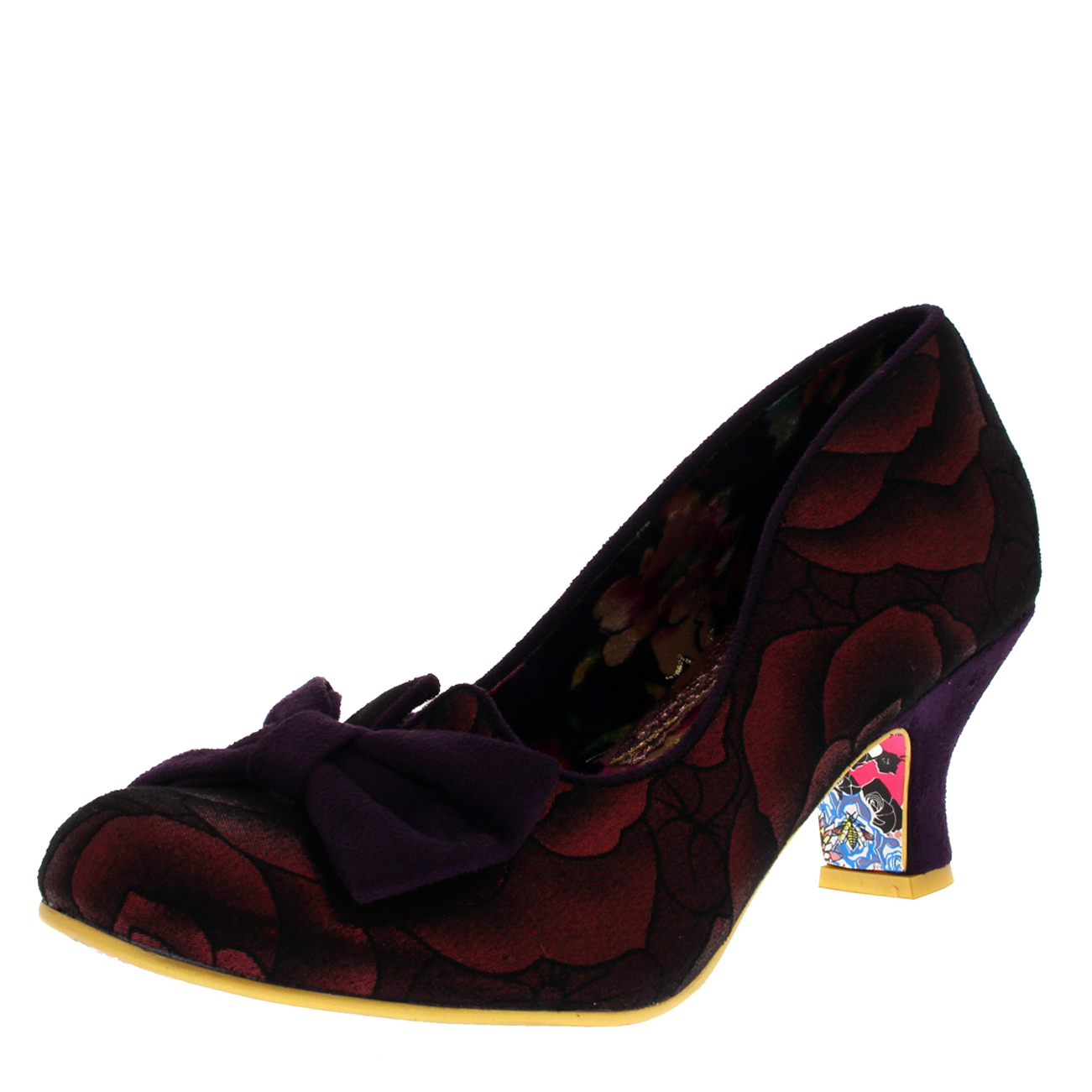 Da Donna Tacco Irregular Choice Dazzle Razzle Infilare Tacco Donna Basso Tg f1f44a Da Donna Tacco Irregular Choice Dazzle Razzle Infilare Tacco Donna Basso Tg f1f44a