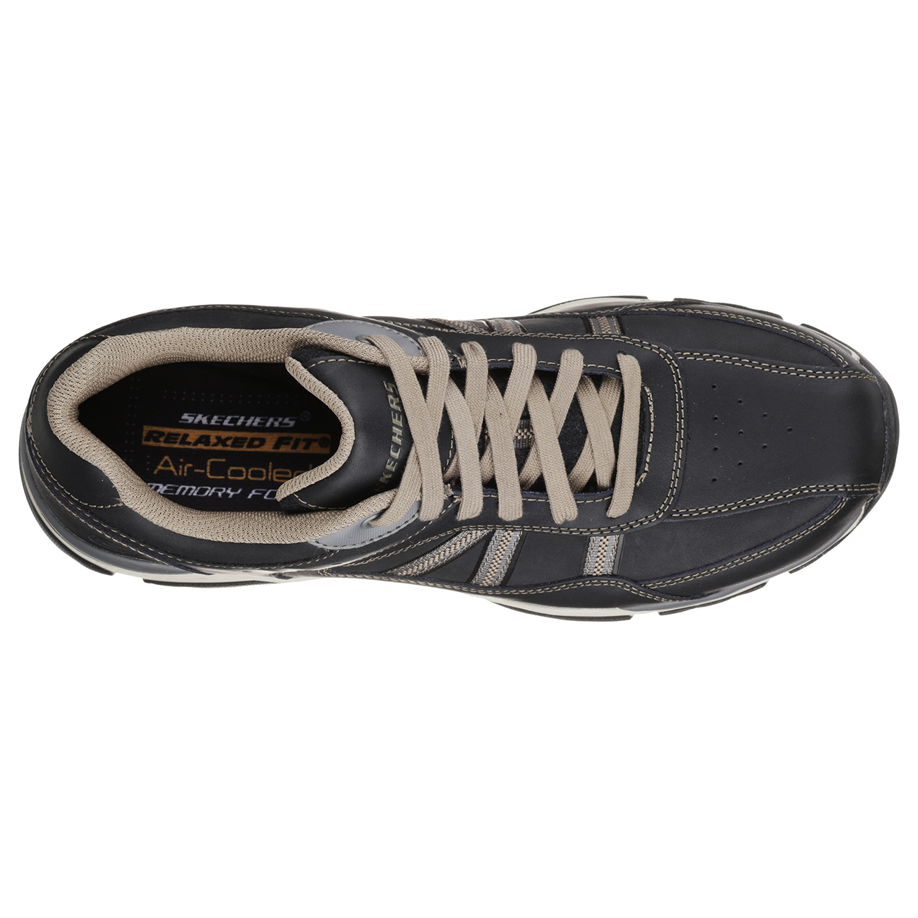 skechers relaxed fit memory foam mens uk
