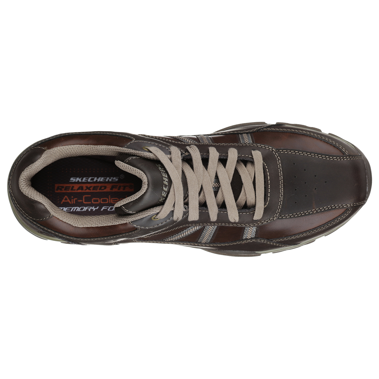 skechers relaxed fit memory foam mens uk