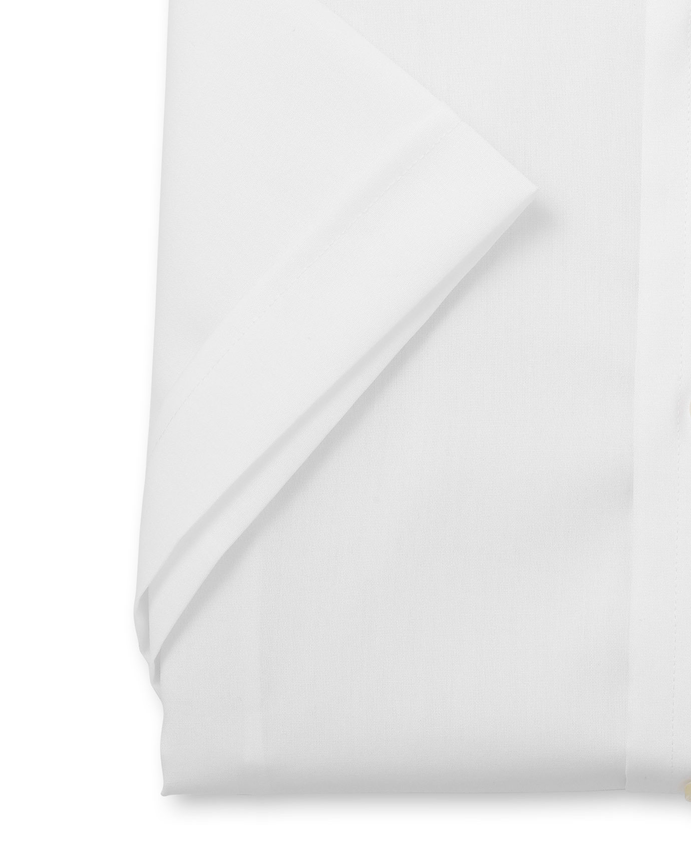 Savile Row Men/'s White Slim Fit Short Sleeve Shirt