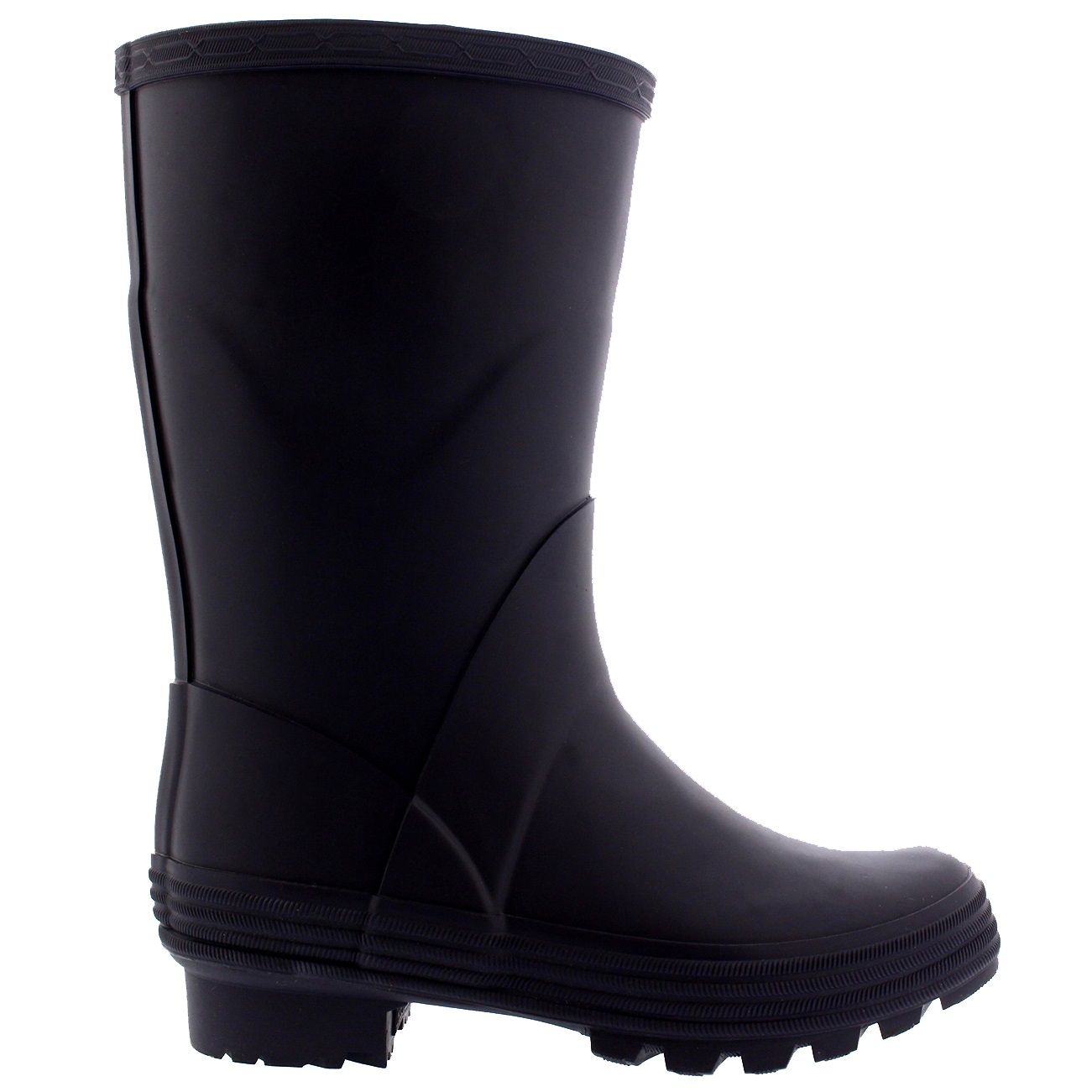 Unisex Kids Waterproof Rain Snow Muck Yard Wellies Long