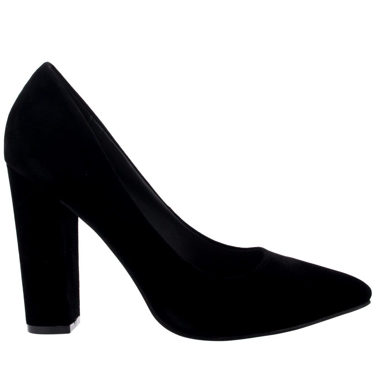 black formal heel