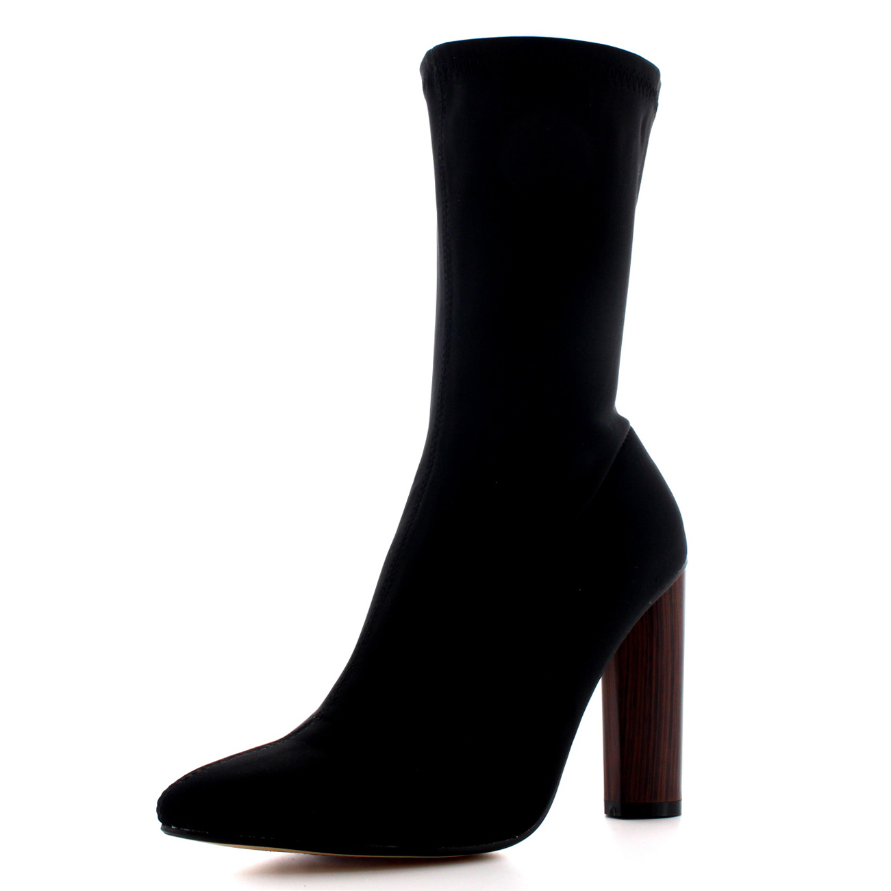 sock high heel boots wooden block heel sock fit high heel shoes pointed sock high heel boots wooden block heel sock fit high heel shoes pointed