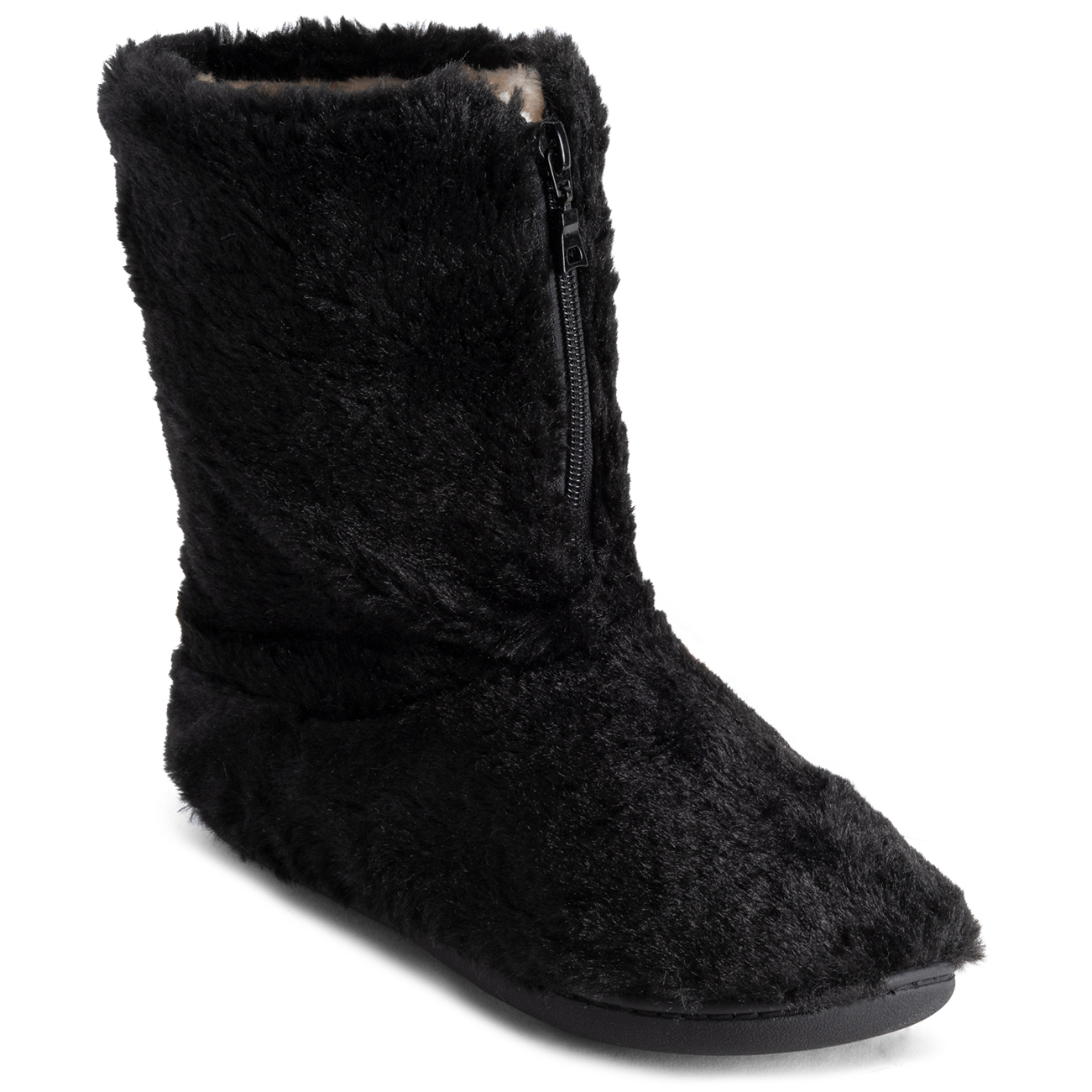 black boot slippers uk