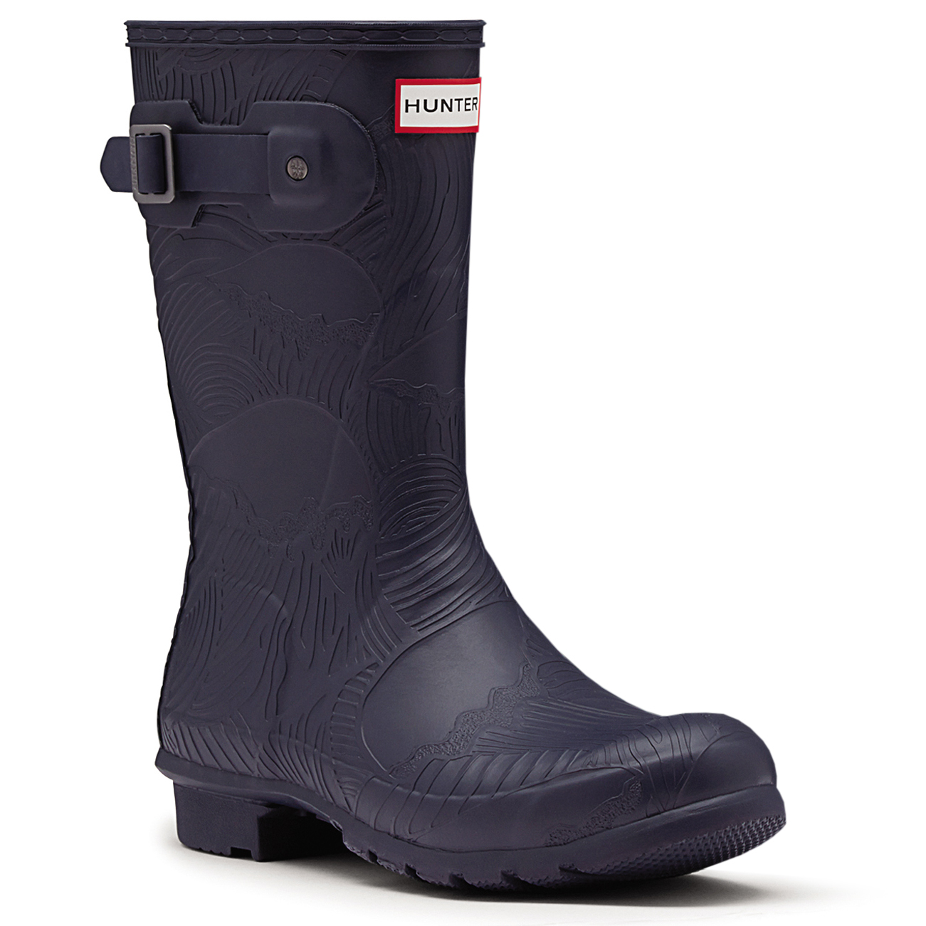 Damas Hunter Original Wellington botas Wellington Original Impermeable con textura de onda corta todas las tallas 2aa97b Damas Hunter Original Wellington botas Wellington Original Impermeable con textura de onda corta todas las tallas 2aa97b