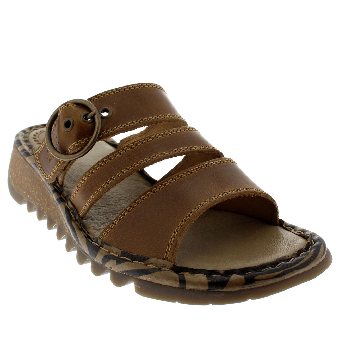 Damen Fly Zeh London Thea Bridle Offener Zeh Fly Keil Hacke Leder Urlaub Sandale EU 36-42 504e78 Damen Fly Zeh London Thea Bridle Offener Zeh Fly Keil Hacke Leder Urlaub Sandale EU 36-42 504e78