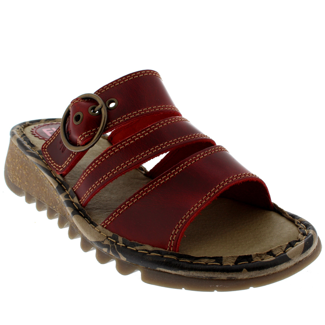 Damen Fly Zeh London Thea Bridle Offener Zeh Fly Keil Hacke Leder Urlaub Sandale EU 36-42 504e78 Damen Fly Zeh London Thea Bridle Offener Zeh Fly Keil Hacke Leder Urlaub Sandale EU 36-42 504e78