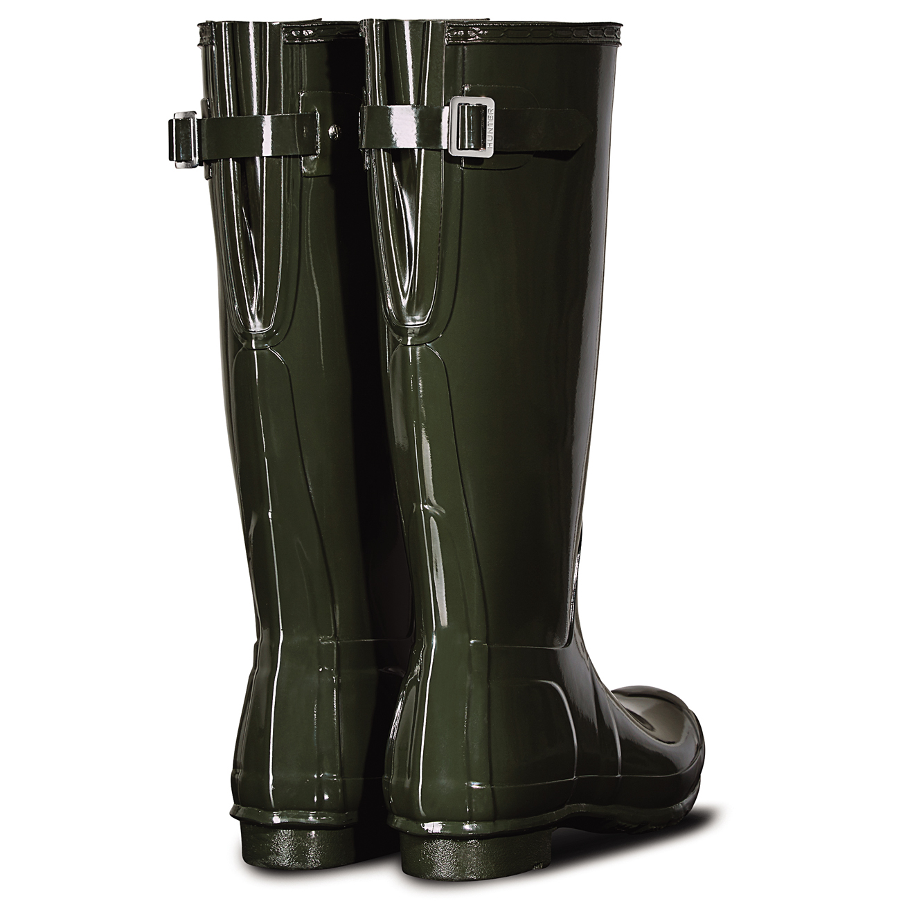 Señora Hunter original gloss adjustable back gloss original impermeable botas de goma UE 36-43 e15186 Señora Hunter original gloss adjustable back gloss original impermeable botas de goma UE 36-43 e15186