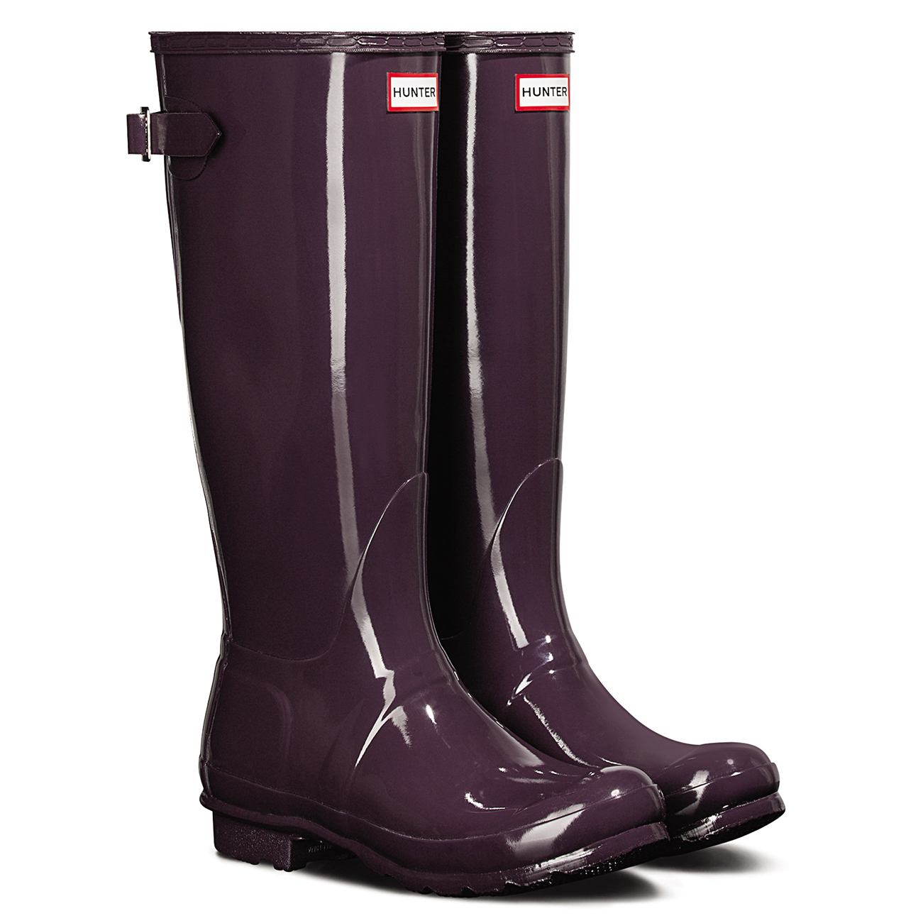 Señora Hunter original gloss adjustable back gloss original impermeable botas de goma UE 36-43 e15186 Señora Hunter original gloss adjustable back gloss original impermeable botas de goma UE 36-43 e15186