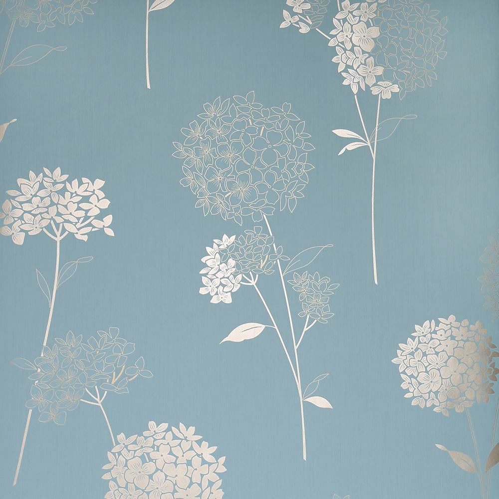 Dulux Easy Hang Feature Wallpaper Anabelle Duck Egg 31229