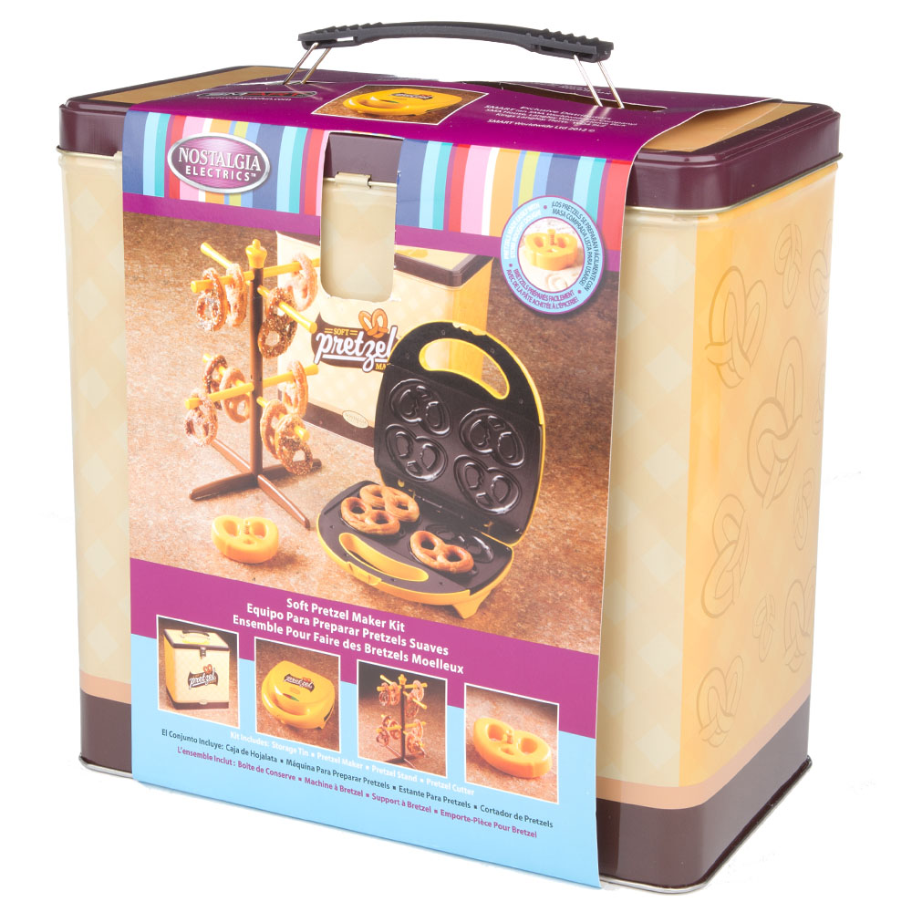 Smart Nostalgia Children's Fun Pretzel Maker Kit Electric Non Stick