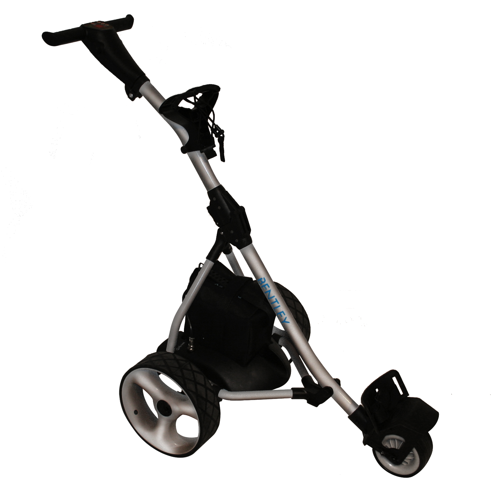 Bentley ElektroTrolley/GolfCaddy 200 W 36 A Weiß/Silber/Schwarz