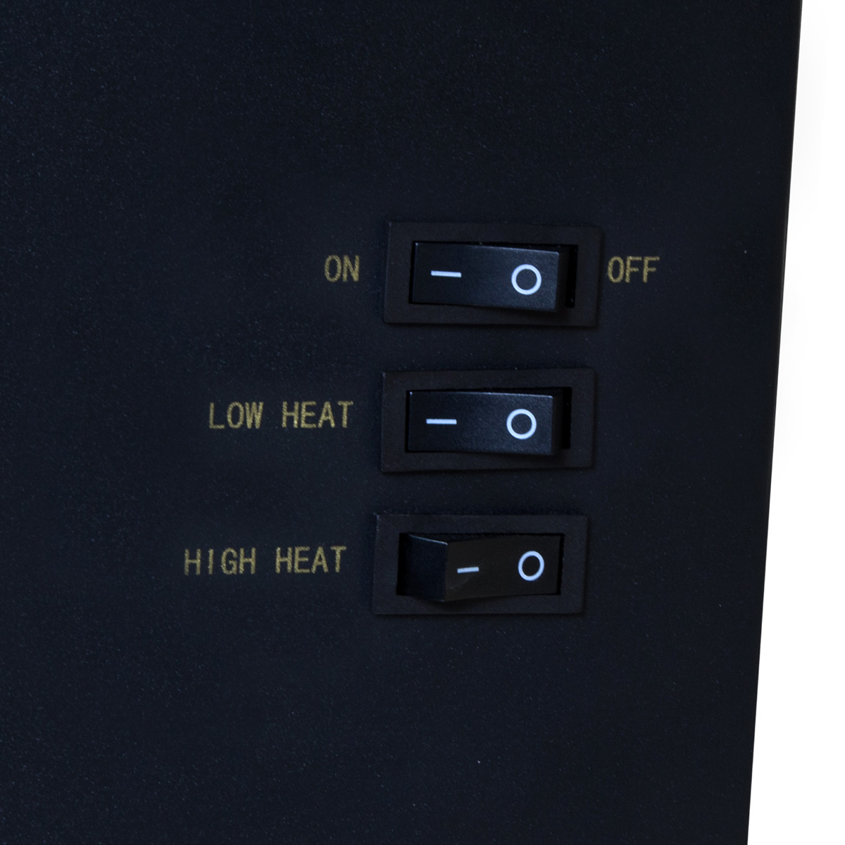 Charles Bentley Freestanding Electric Fire Stove Log Flame Effect