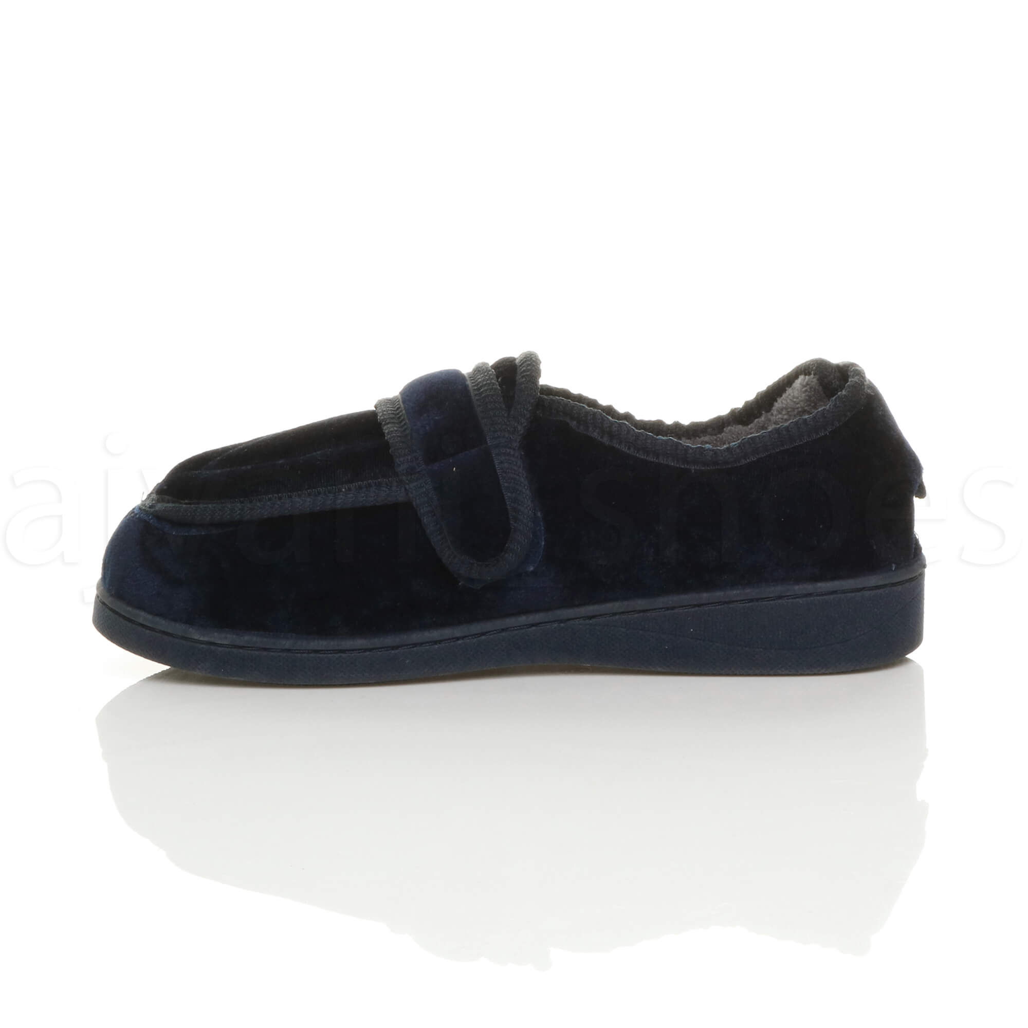 WOMENS LADIES DIABETIC ORTHOPAEDIC MEMORY FOAM WIDE FIT ADJUSTABLE SLIPPERS SIZE