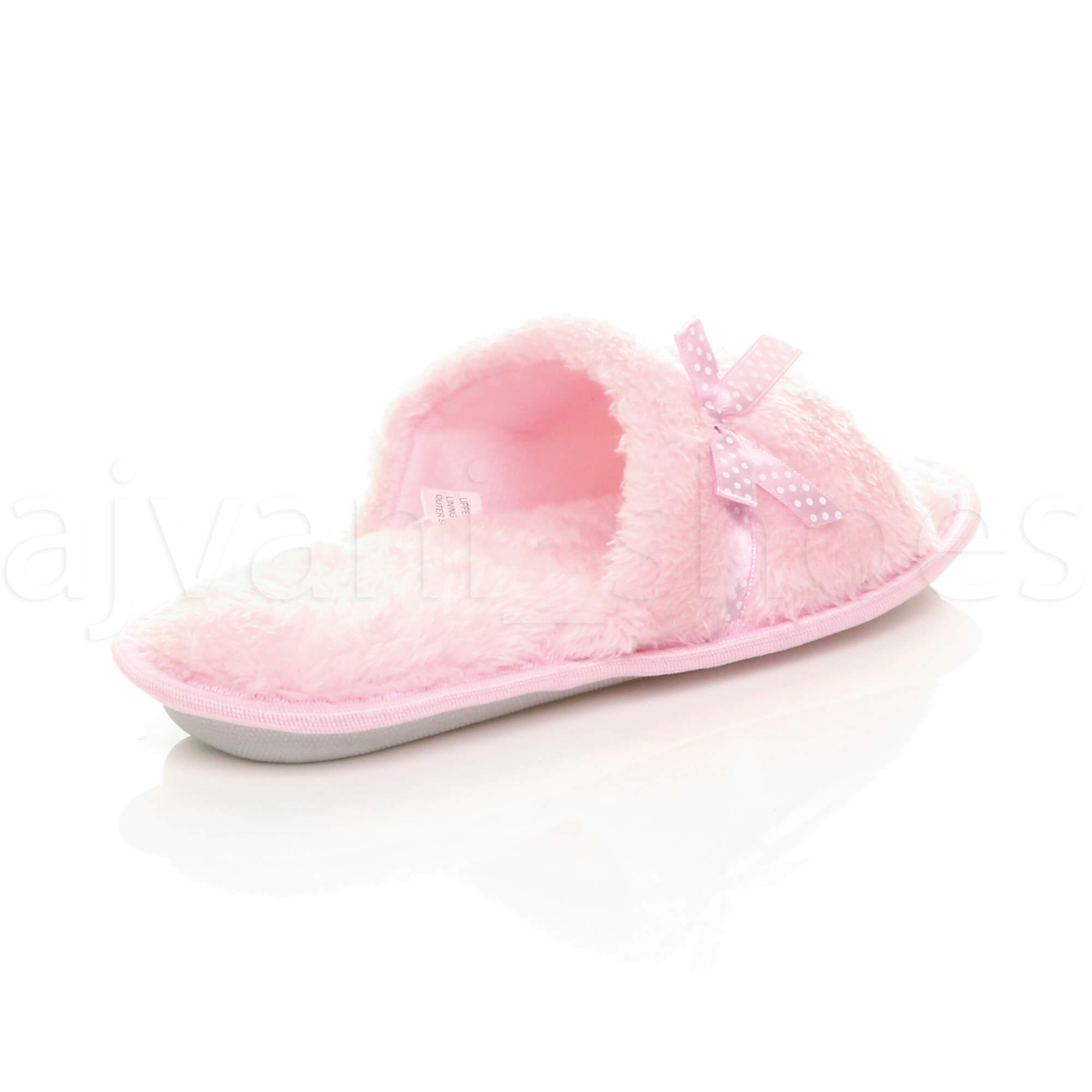 SAOLA Pantofole da donna invernali spesse in schiuma soffice foderate in pelliccia suola grip mulo taglia